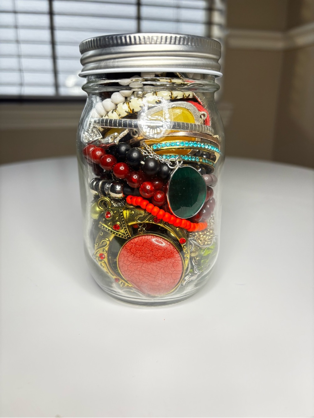 Mystery Jewelry Jar with Vintage - J31